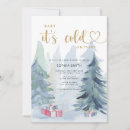 Search for baby its cold outside invitations Pine tree