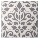 Search for grey damask tiles Baroque
