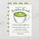 Search for latte birthday invitations Party