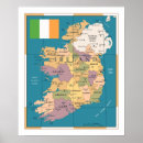 Search for vintage ireland map posters Europe