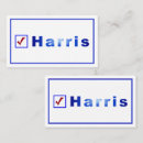 Search for election business cards Red white and blue