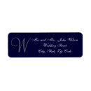 Search for gray blue return address labels Simple