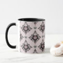 Search for purple damask mugs Floral