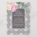 Search for vintage lace wedding invitations Floral
