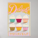 Search for vintage desserts posters Illustration