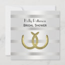 Search for horseshoe bridal shower invitations Gold