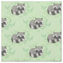 Search for raccoon fabric Woodland