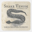 Search for vintage poison stickers Snake