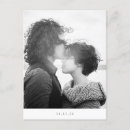Search for black and white save the dates postcards Simple