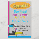Search for special flyers Salon