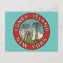 Search for coney island postcards New york