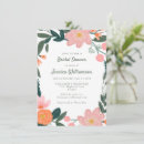 Search for floral wreath bridal shower invitations Simple
