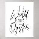 Search for oyster posters Black and white