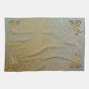 Search for gold and silver tea towels Elegant