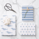 Search for coastal wrapping paper Blue and white