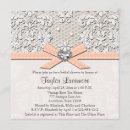 Search for diamond bridal shower invitations Pearl