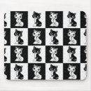 Search for black cat mouse mats Pattern