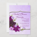 Search for 4x6 floral bridal shower invitations Modern