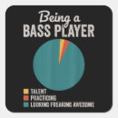 Search for bass player stickers Band