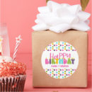 Search for retro dot stickers Colourful