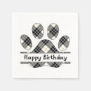 Search for paw print napkins Cat