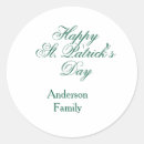 Search for happy st patricks day stickers Green shamrock