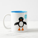 Search for cute blue penguin mugs Animals