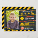 Search for construction dump birthday invitations Digger
