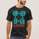 Search for code blooded tshirts Geek
