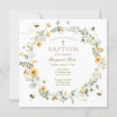 Search for yellow christening invitations Flowers
