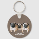 Search for puggle key rings Pugs