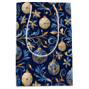 Search for blue christmas gift bags Pattern