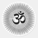 Search for black om symbol stickers Mandala