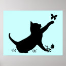 Search for butterfly silhouette art Cat