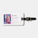 Search for santa claus luggage tags Winter