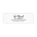 Search for we moved return address labels Trendy