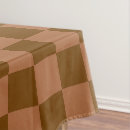 Search for brown gingham tablecloths Chequerboard