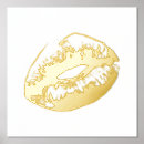 Search for gold lips posters Lipstick