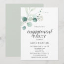 Search for eucalyptus engagement party invitations Modern