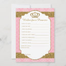 Search for princess baby shower games party stationery Pink