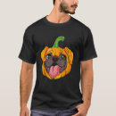 Search for pug halloween tshirts Pumpkin