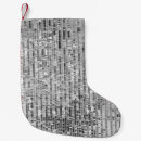 Search for sequin christmas stockings Silver