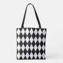 Search for black and white harlequin bags Pattern