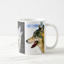 Search for grey wolves mugs Wild animals