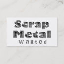 Search for scrap metal business cards Cool