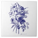 Search for blue roses tiles Antique