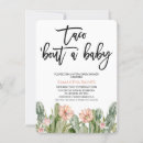 Search for fiesta cactus baby shower invitations Modern