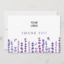 Search for lavender thank you cards Logo