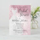 Search for bokeh bridal shower invitations Pink