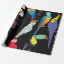Search for parrot wrapping paper Seamless